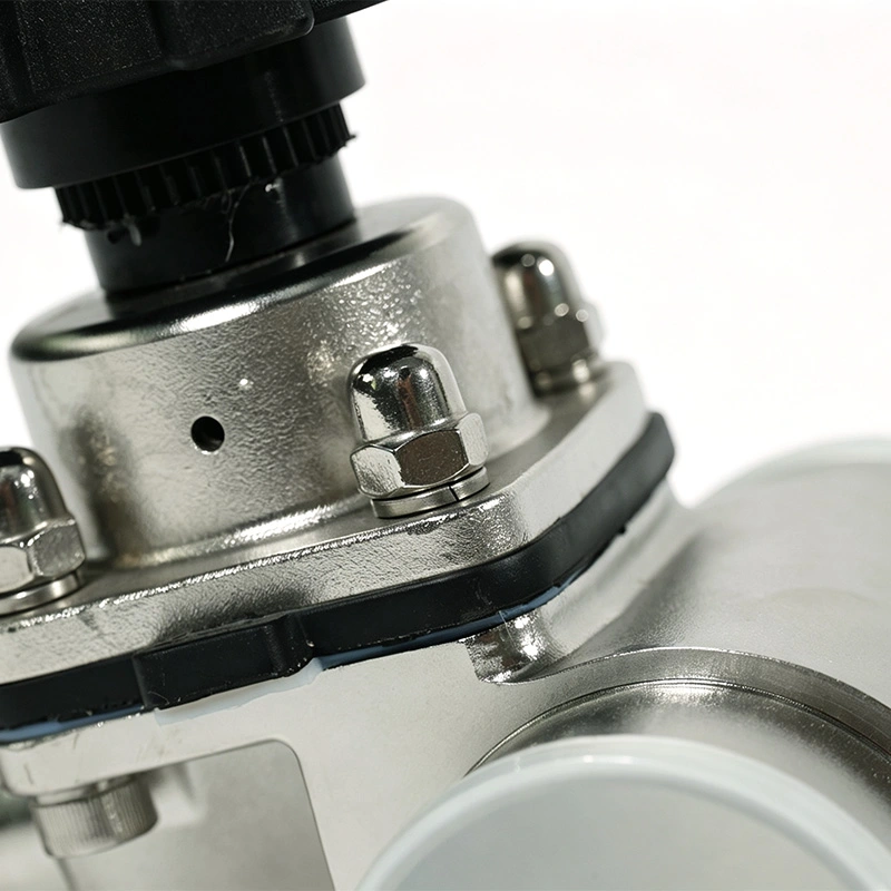 Sanitary 3-Way Diaphragm Valve