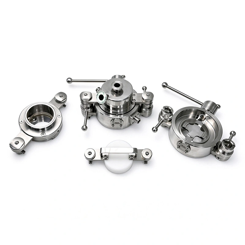 Cleaning Cap for Passive Split Butterfly Valve
