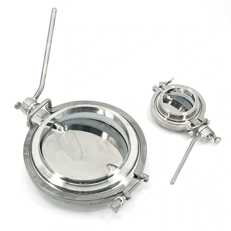 Serbuk Keluli Tahan Karat Sanitary Docking Butterfly Valve